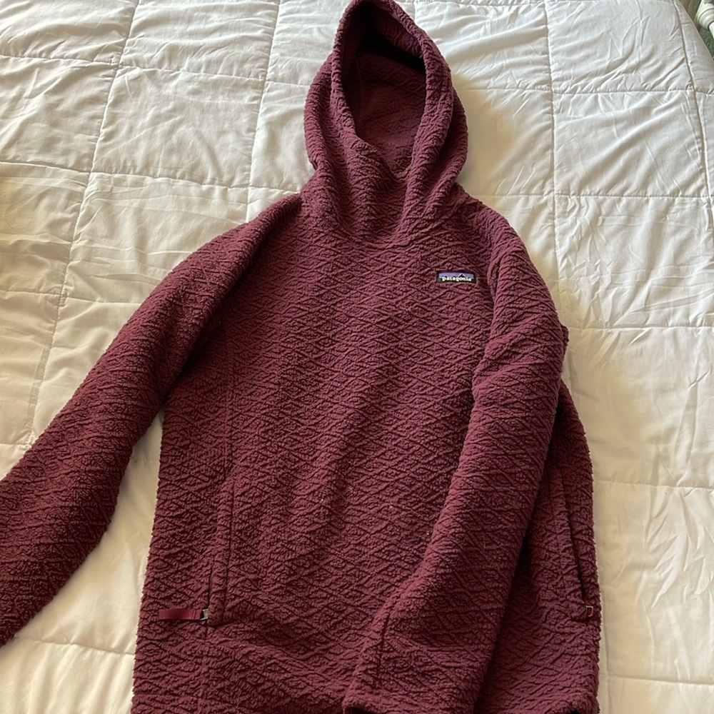 Patagonia fuzzy hoodie